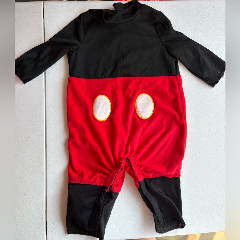 6-12 month Baby Mickey Mouse Costume